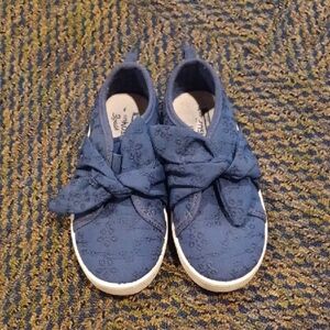 OshKosh B'gosh Navy Bow Sneakers
